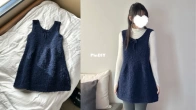 Christmas Ribbon Dress by Hyeonji Jin - English, Korean - Free