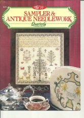 Sampler and Antique Needlework Quarterly SANQ - Vol.19 - Summer 2000