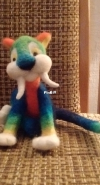 Chunky 2 - needle felting