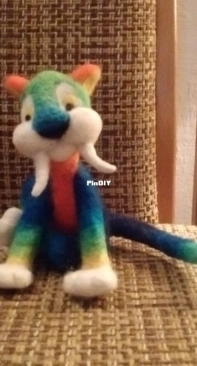 Chunky 2 - needle felting
