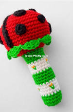 Hobbii Friends -  Marjan Van Leer-Ladybug - Rattle  - Dutch - Free