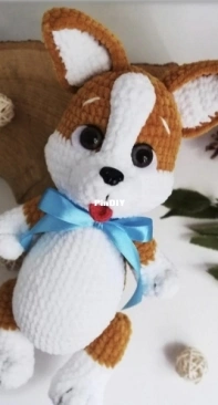 Ka.malinka Toys - Elizabeth Kamalina - Corgi dog - Елизавета Камалина - Пёс Корги - Russian