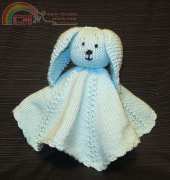 Bunny Blanket by Karen Van Harten/The Knitting Doodle-Free
