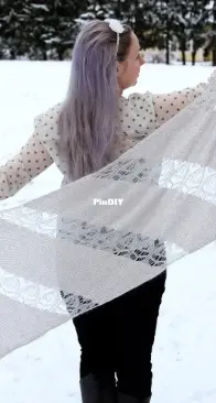 Ohla shawl by Anna Johanna