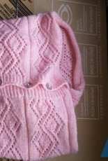 pink scarf