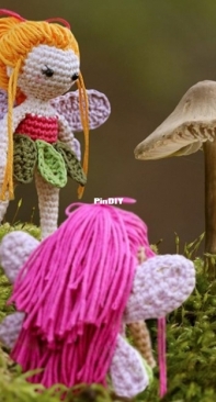 Stellas Yarn Universe - Stella Sharafi - Farina and Falbala The Fairies