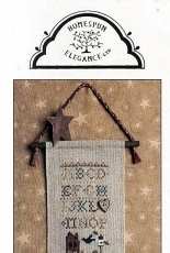 Homespun Elegance PS-37 Blooming Summer Bellpull