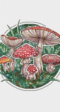 Fly-agarics by Alisa Okneas XSD