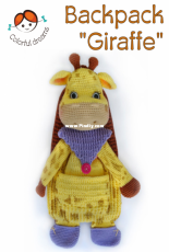 Colorful Dreams - Olga Muzalevskaya - Backpack Giraffe