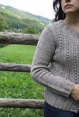 Lady Marple Cardigan by Nadia Crétin-Léchenne-English, French