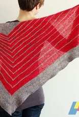 Stripe Study Shawl by Veera Välimäki - Rain Knitwear Designs