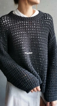 Mesh Sweater by Susanne Müller
