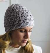 Cables and Lace Broomstick Hat by Kristin Omdahl