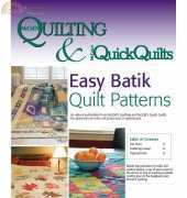 McCalls Quilting & Quick Quilts-Easy Batik Quilt 2013