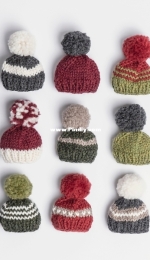Holiday Cheer Mini Hat by Nancy Ekvall-Free