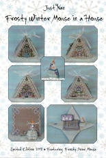 Just Nan JN300LE - Frosty Winter Mouse in a House