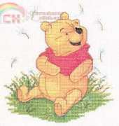 Designer Stitches B89 - Winnie The Pooh Watercolour