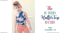 Ellie and Mac - The Be Trendy Halter Top - Sizes 12 Months - 12 Years