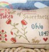 The Sampler Girl - Ohio Quilt Posey Pinkeep