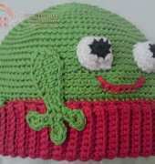 Joe dArc Crochet - Ryan Hollist - Frog Beanie
