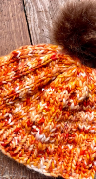Wide Brim Rib Hat by Southern Skeins-Free