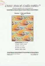 Cross Stitch Collectibles ES-17 - Escher Fish and Boats