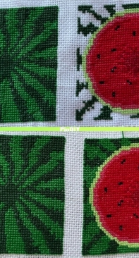 Watermelon Biscornu