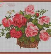 Artecy Cross Stitch - Pink Floral