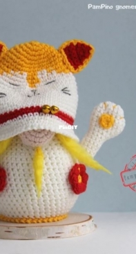 Pam Pino Design - Nazeli Mkrtchyan-Tadevosyan - Maneki Neko Gnome