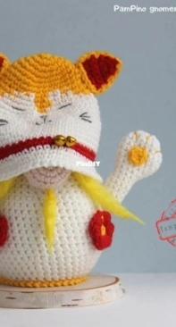 Pam Pino Design - Nazeli Mkrtchyan-Tadevosyan - Maneki Neko Gnome
