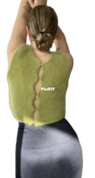 Minou Vest by Mitzo Fritz