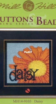 Mill Hill - MH14-9103 - Buttons & Beads Spring Series - Daisy
