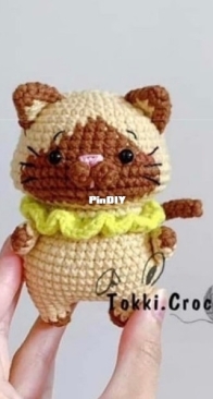 Tokki Crochet - Yeom Dong-yeon - Hazelnut The Cat