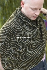 Flying Foxtail Shawl by Stephen West