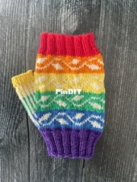 Grow Your Own Way Mitts by Kino Knits