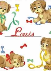 Vervaco 45.712 Dog Louis pcs
