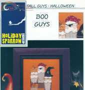 Holiday Sparrow Designs Tall Guys-Halloween - Boo Guys