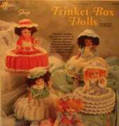The Needlecraft Shop 951337 Trinket Box Dolls by Jan Hatfield 1995