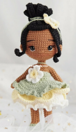Green Frog Crochet - Thuy Anh - Đặng Thùy Anh - Tiana - Russian - Translated