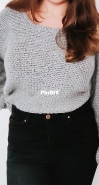 Burgandy and Blush - Tahryn - Marley sweater