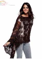 Dazzling Shawl Wrap with Sleeves by Feza Yarns -free
