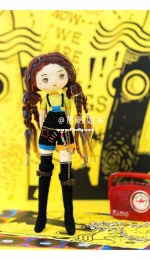 New Mommy Handmade DIY - Su Su Jie Jia - Susans Family - SA1222 - New Chick Series - Cool Girl Doll - Chinese - Free
