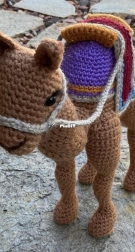 Saddle for camel is now finished!!