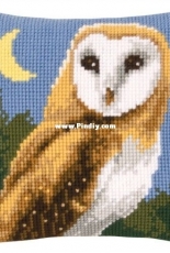 Vervaco Pillow Barn Owl 0930