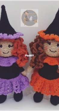 Stitch Witch Creations - Sarah Louise Read - Winter the Witch