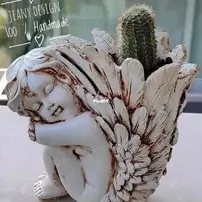 Angel flowerpot