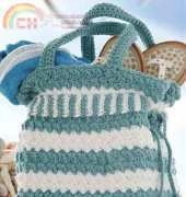 Crochet World Magazine - Seaspray Summer Handbag By Jocelyn Sass - Free