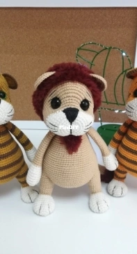 Ka.malinka Toys - Elizabeth Kamalina -  Little Tiger and Lion