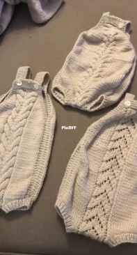 Three rompers for three little babies