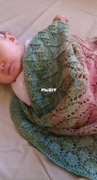 New World Baby Blanket - Blackberry Knits - Abigail Phelps